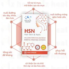 [Hỏa tốc] Viên uống HSN Deep Blue Health dưỡng ẩm sáng da dưỡng tóc móng