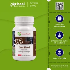 Nzpurehealth Deer Blood Viên bổ máu, bổ sắt từ Máu hươu (30 viên)