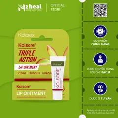 [Hỏa tốc] Kem giảm chàm môi, herpes môi Kolorex Kolsore Lip Care Ointment 5g