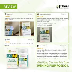 Viên uống dầu Hoa Anh Thảo cân bằng nội tiết, đẹp da NzPurehealth Evening Primrose Oil 100 Viên