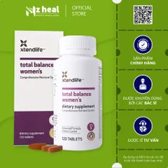 [Hỏa tốc] Viên Uống Vitamin Tổng Hợp Cho Phụ Nữ Xtend-Life Total Balance Women’s 120 Viên