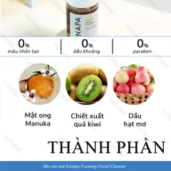 [Hỏa tốc] Sữa rửa mặt Xtend-Life Kanapa Foaming Facial Cleanser 100ml - Nzheal
