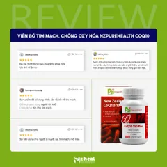 [Hỏa tốc] Viên Bổ Tim Mạch, Chống Oxy Hóa CoQ10 150 Plus Nzpurehealth (30 viên)