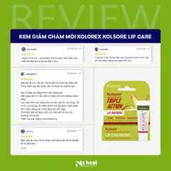 Kem giảm herpes môi Kolorex Kolsore Lip Care Ointment 3g - Nzheal
