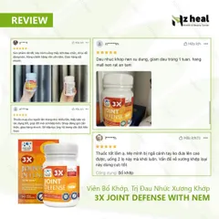 Viên Uống Bổ Xương Khớp Deep Blue Health 3x Joint Defense with NEM 60 viên