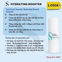 [Hỏa tốc] Kem dưỡng ẩm Seasonly Hydrating Booster (Booster Hydratant) 10ml