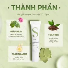 Gel giảm mụn Seasonly SOS Spot 15ml
