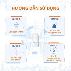Lăn nách Stopirex giúp khử mùi, kháng khuẩn, ngăn tiết mồ hôi nách