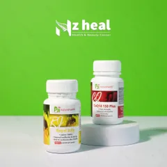 [Hỏa tốc] Bộ Đôi Chống Lão Hoá: Nzpurehealth CoQ10 150 Plus và Viên Uống Sữa Ong Chúa NZPureHealth Royal Jelly - NZHEAL