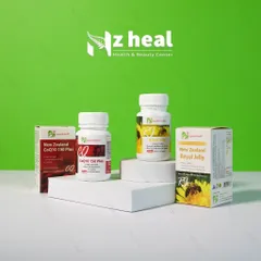 [Hỏa tốc] Bộ Đôi Chống Lão Hoá: Nzpurehealth CoQ10 150 Plus và Viên Uống Sữa Ong Chúa NZPureHealth Royal Jelly - NZHEAL