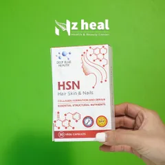 HSN Hair Skin & Nails - Viên uống tăng cường sức đề kh.áng, cải thiện làn da khô, giảm mụn, mờ thâm