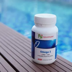 [Hỏa tốc] Bộ đôi Viên Uống Dầu Cá Omega 3 NZPurehealth và Viên Uống Nhau Thai Cừu Sheep Placenta NZPureHealth