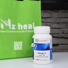 [Hỏa tốc] Bộ đôi Viên Uống Dầu Cá Omega 3 NZPurehealth và Viên Uống Nhau Thai Cừu Sheep Placenta NZPureHealth