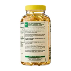Viên Uống Dầu Cá Cô Đặc Omega 3 1,000mg Spring Valley Hỗ Trợ Tim Mạch Cải Thiện Thị Lực Ngăn Ngừa Cholesterol - YoungFit