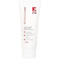 (CTy NK) Sữa rửa mặt thảoo dượcc sáng da, mờ sạm Sắc Ngọc Khang 100g
