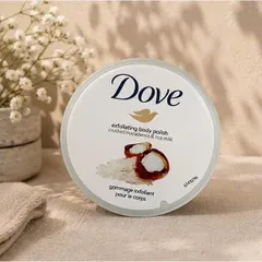 Tẩy Da Chết, Tế Bào Chết Dove Exfoliating Body Giúp Dưỡng Da Trắng Mịn Màng Macca 298g 818847