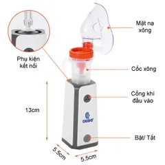 Máy Xông Khí Dung Cầm Tay CHIDO Phiên Bản Mới All New 2023 (Máy không dùng pin) 818947