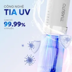 Máy tăm nước gấp gọn khử khuẩn UVC - MSUVFlosser