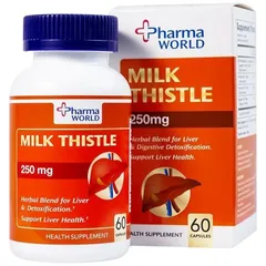 (CTy NK) Viên uống hỗ trợ giải độc gan, giúp bảo vệ gan Milk Thistle Pharma World (60 viên)