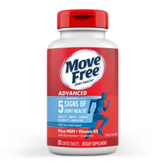 Move Free Advanced Joint Health - Viên uống hỗ trợ sức khỏe xương khớp sản xuất chính hãng Mỹ