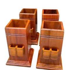 Hộp Ống Đựng Nhang Màu Nâu Đỏ Sang Trọng Cao Cấp (TH703)