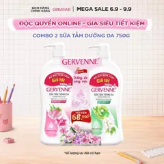 Sữa tắm trắng da  750 genverne hương nước hoa