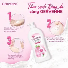 Sữa tắm trắng da  750 genverne hương nước hoa