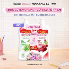 Sữa tắm trắng da  750 genverne hương nước hoa