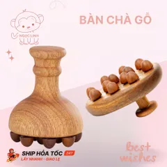 Bàn Chà Gỗ Massage Đả Thông Kinh Lạc 12 Bi Cho Spa Dưỡng Sinh Giá Rẻ