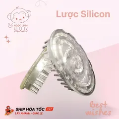 Lược gội dưỡng sinh trắng trong suốt giá rẻ. Lược massage thư giãn tại nhà