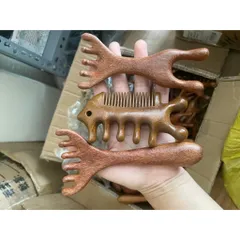 Thiết bị nâng cơ mặt Lược Massage Kinh Tuyến Năm móng Lược Dụng cụ cạo mũi Lược cào dài tay Trị liệu