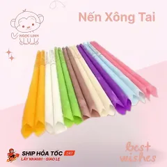 Nến Xông Tai Thảo Dược Spa Đông, Dạng Đứng, Dạng Loa Thơm Mùi Thảo Dược,Nhiều Khói Không Bị Rớt Tàn.