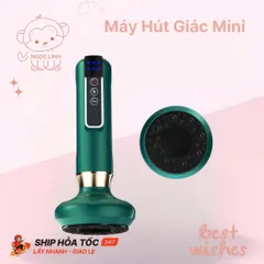 Máy hút giác cầm tay, máy 12 cấp độ tiện dụng. Máy hút giác hơi mini 12 cấp độ cầm tay