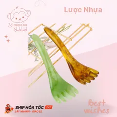 Lược Mát Xa Đầu Năm Móng Vuốt Tóc Trị Liệu Lược Massage Móng Vuốt Massage Kinh Tuyến Lược Nhựa