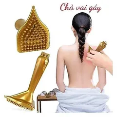 Bàn Chà Vàng Massage Body Chải Đả Thông Kinh Lạc Spa Dưỡng Sinh 1 Chiếc