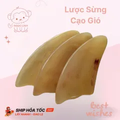 Lược Sừng Cạo Gió, Mát Xa Da Mặt & Giải Tỏa Căng Thẳng ( Dụng Cụ Làm Đẹp & Thư Giãn Tinh Thần)