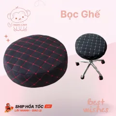 [Hàng đẹp] Bọc ghế xoay spa 3 lớp loại đẹp | Bọc ghế múi xoay, ghế thường spa