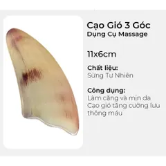 Lược Sừng Cạo Gió, Mát Xa Da Mặt & Giải Tỏa Căng Thẳng ( Dụng Cụ Làm Đẹp & Thư Giãn Tinh Thần)