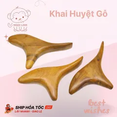 Cây ấn huyệt chân, cưu gỗ khai huyệt, dụng cụ day ấn huyệt cho cơ thể tại nhà