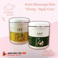 Kem Massage Gừng Ngải Cứu Masa Cho Vai Gáy Và Đầu Đả Thông Kinh Lạc Liu Thông Khít Huyết Hũ 600g 819221