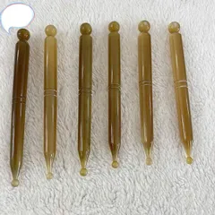 Cây Bút ấn huyệt gạch bạch huyết điện chuẩn massage thư giãn, day ấn huyệt bằng sừng
