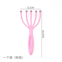 Lược Massage đầu Dụng cụ mát xa đầu 5 nhánh gắn bi sắt. Lược Massage thư giãn