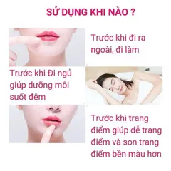 Son Dưỡng Môi Bioaqua Lip Balm Chăm Sóc Phục Hồi Môi, Dưỡng Ẩm Môi, Chống Nứt Nẻ Môi
