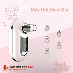 Máy hút mụn mini có tích điện | Máy hút mụn đầu đen, mụn cám cầm tay