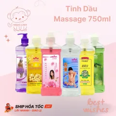 [SALE SỐC] Tinh Dầu Massa Body Chai 750ml , Massa Giúp Cơ Thể Thư Giãn, Tốt Cho Sức Khoẻ