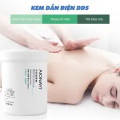 Kem DDS AIONAYI Kem Chạy Máy Điện Sinh Học. Massage toàn thân, khai thông Kinh Lạc 1kg [Màu Trắng]