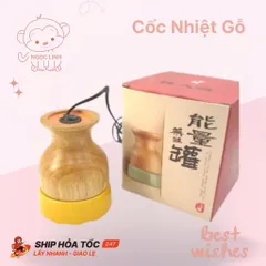 Cốc nhiệt gỗ đả thông kinh lạc,massage dưỡng sinh