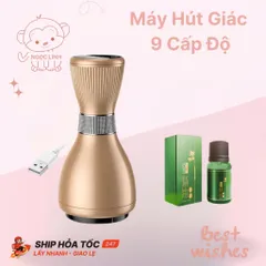 Máy giác hơi tích điện 9 cấp nhiệt+9 cấp hút+9 cấp xung điện sử dụng giác hơi,cạo gió