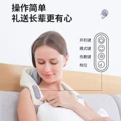 Máy Massage Cổ Vai Gáy Toàn Thân, Đa Năng Đai Massage Cổ Vai Gáy Giảm Đau Mỏi Vai Gáy.