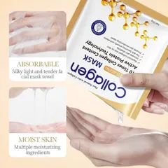 Mặt Nạ MASK Collagen Cung Cấp Protein Cấp Ẩm Mờ Nám Tàn Nhang Đều Da Chống Nếp Nhăn Và Lão Hóa Da